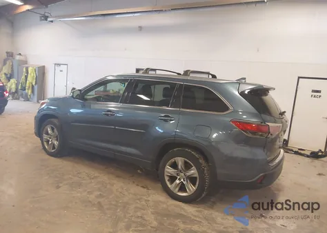 2014 Toyota Highlander Limited V6 из США, поврежденный, VIN 5TDDKRFH7ES011207